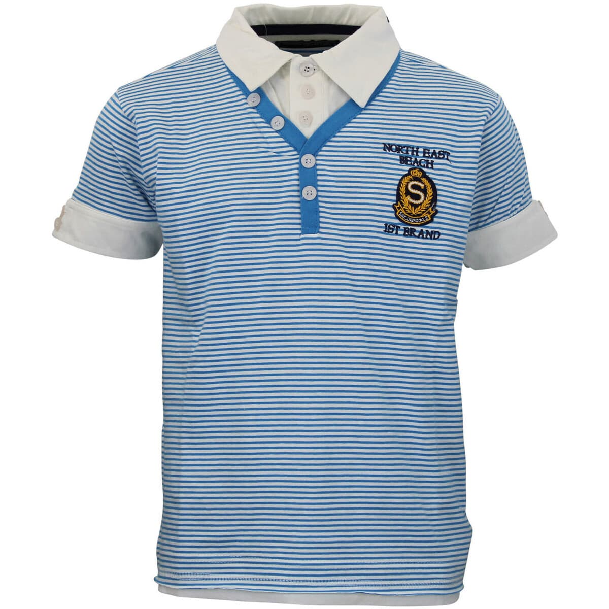 Boys' Polo Shirts Srk Blue