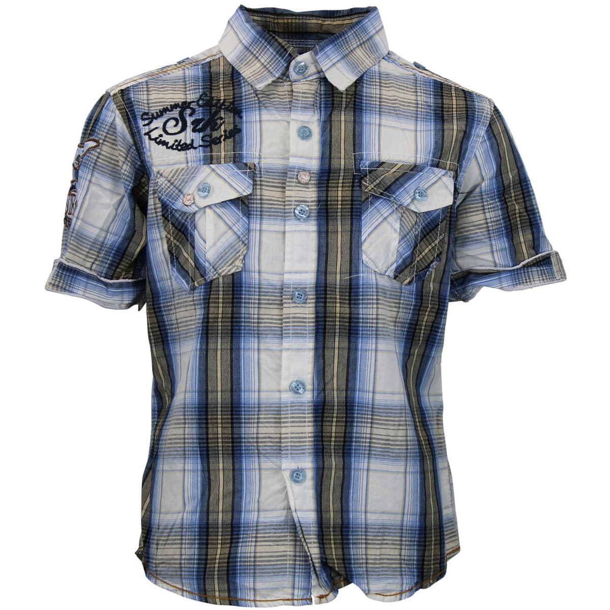 Πουκάμισο με κοντά μανίκια Srk Chemise garçon ECAROBO