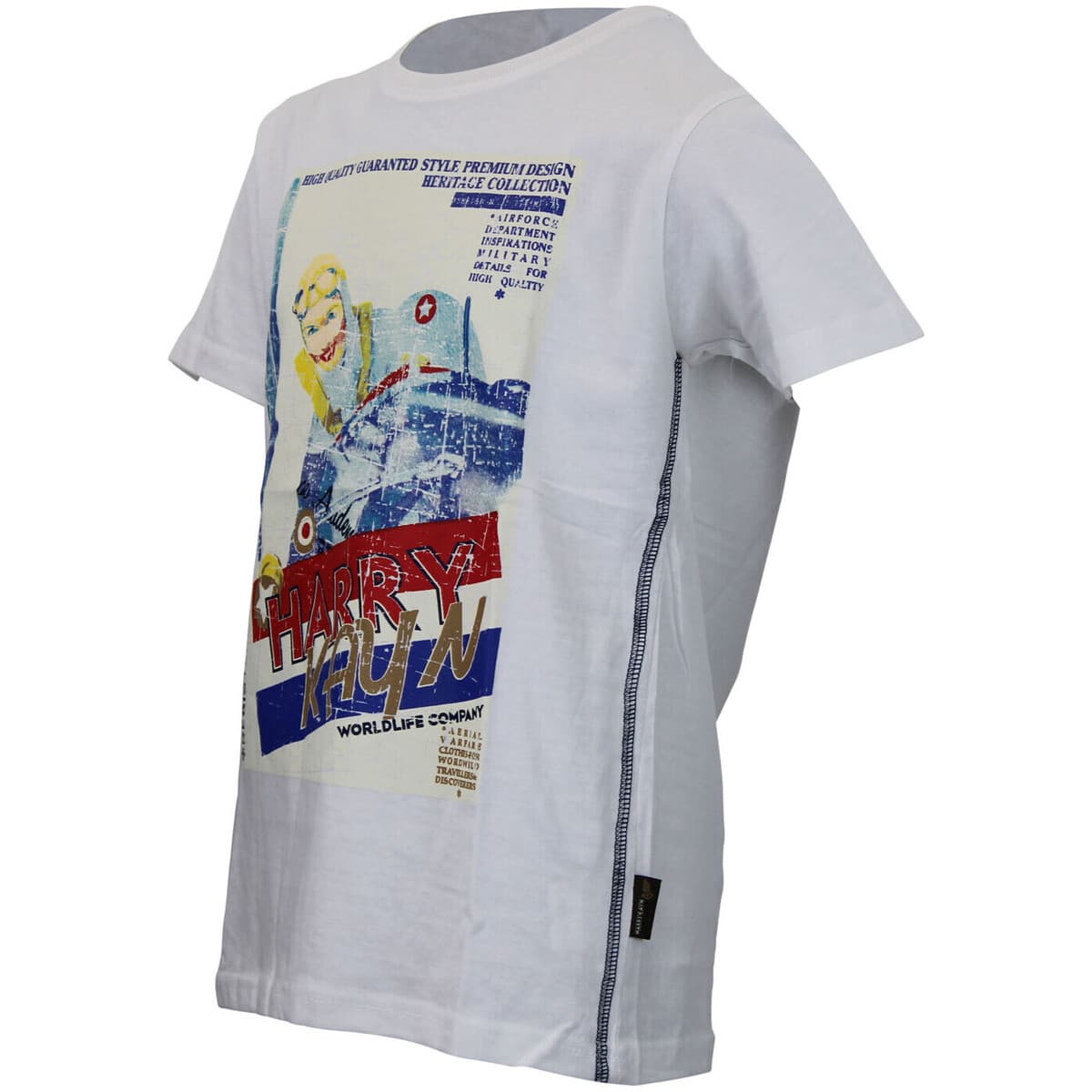 Boys' T-Shirts Harry Kayn White