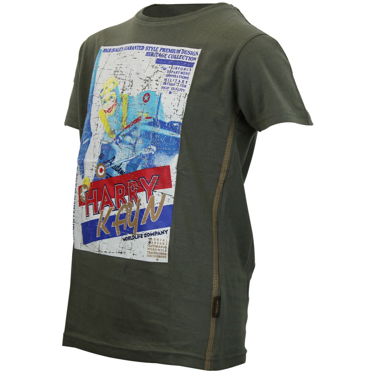 Boys' T-Shirts Harry Kayn Khaki