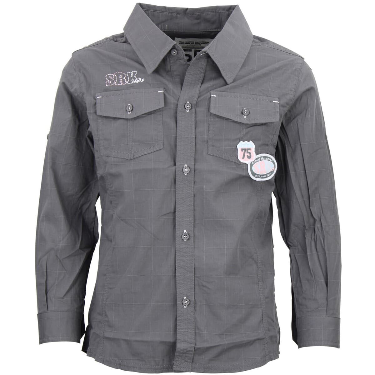 Boys' Shirts Srk White