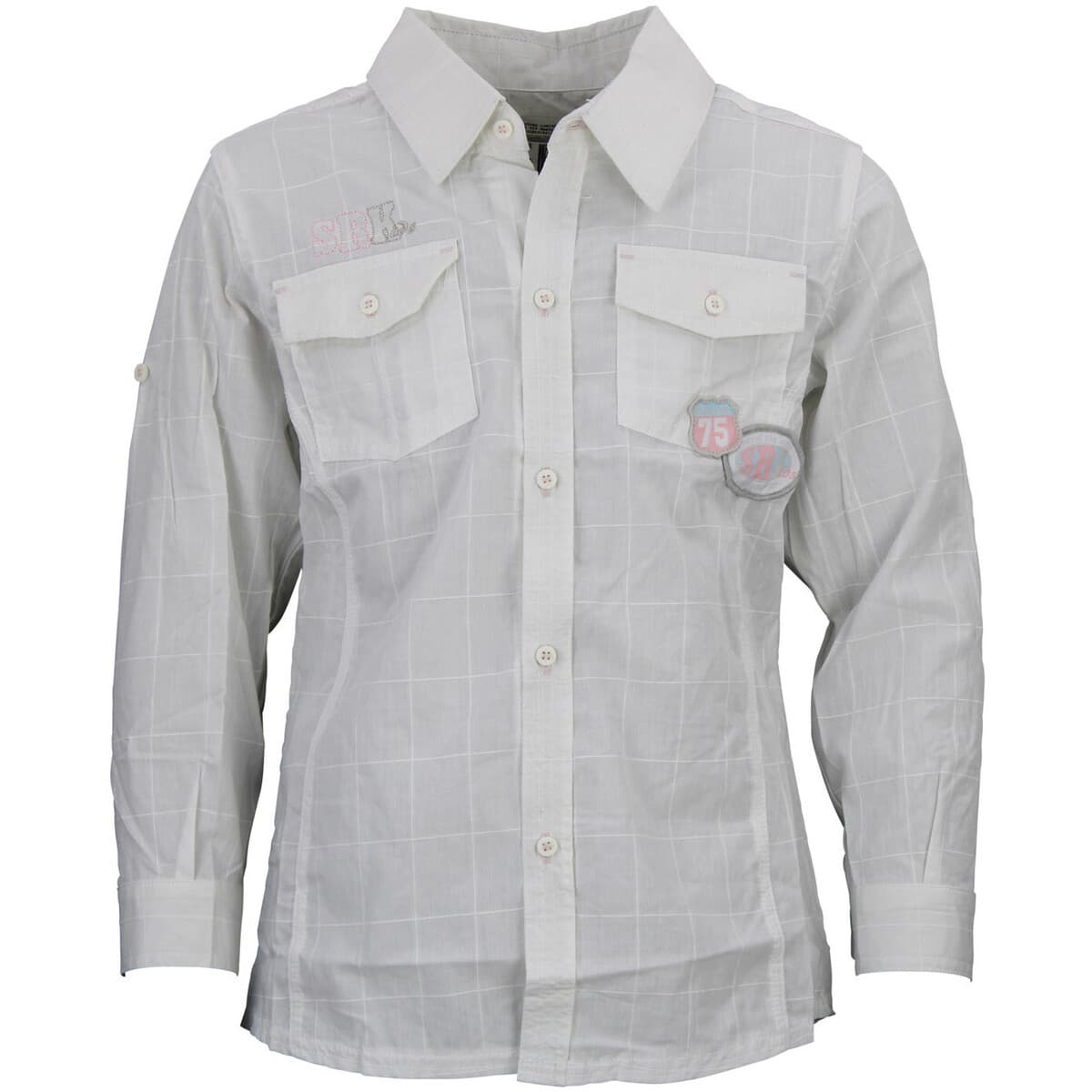 Boys' Shirts Srk White