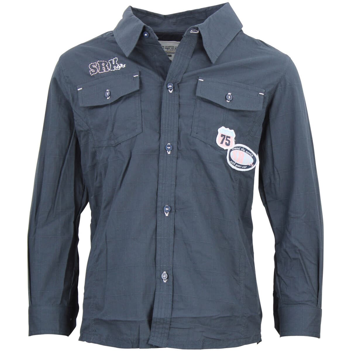 Boys' Shirts Srk White