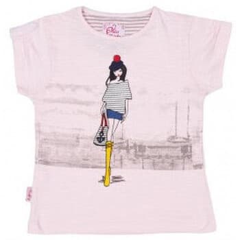 Girls' T-Shirts Miss Girly White