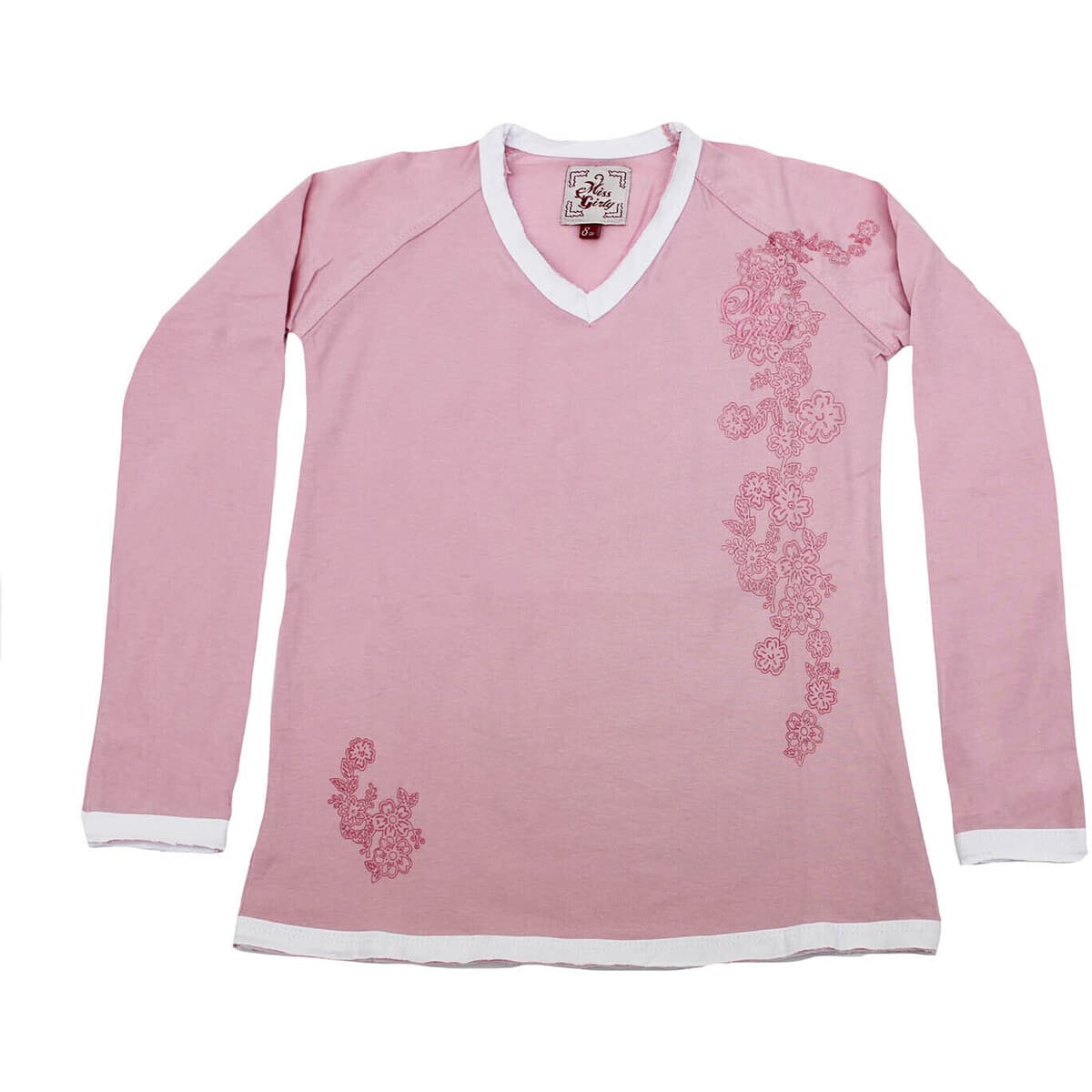 T-shirt με κοντά μανίκια Miss Girly T-shirt fille FASSOL