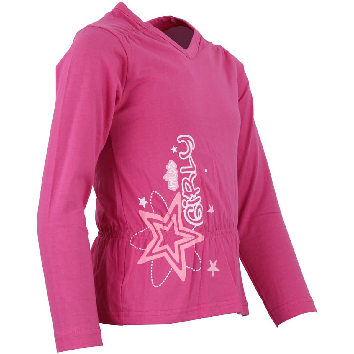 Girls' T-Shirts Miss Girly Pink