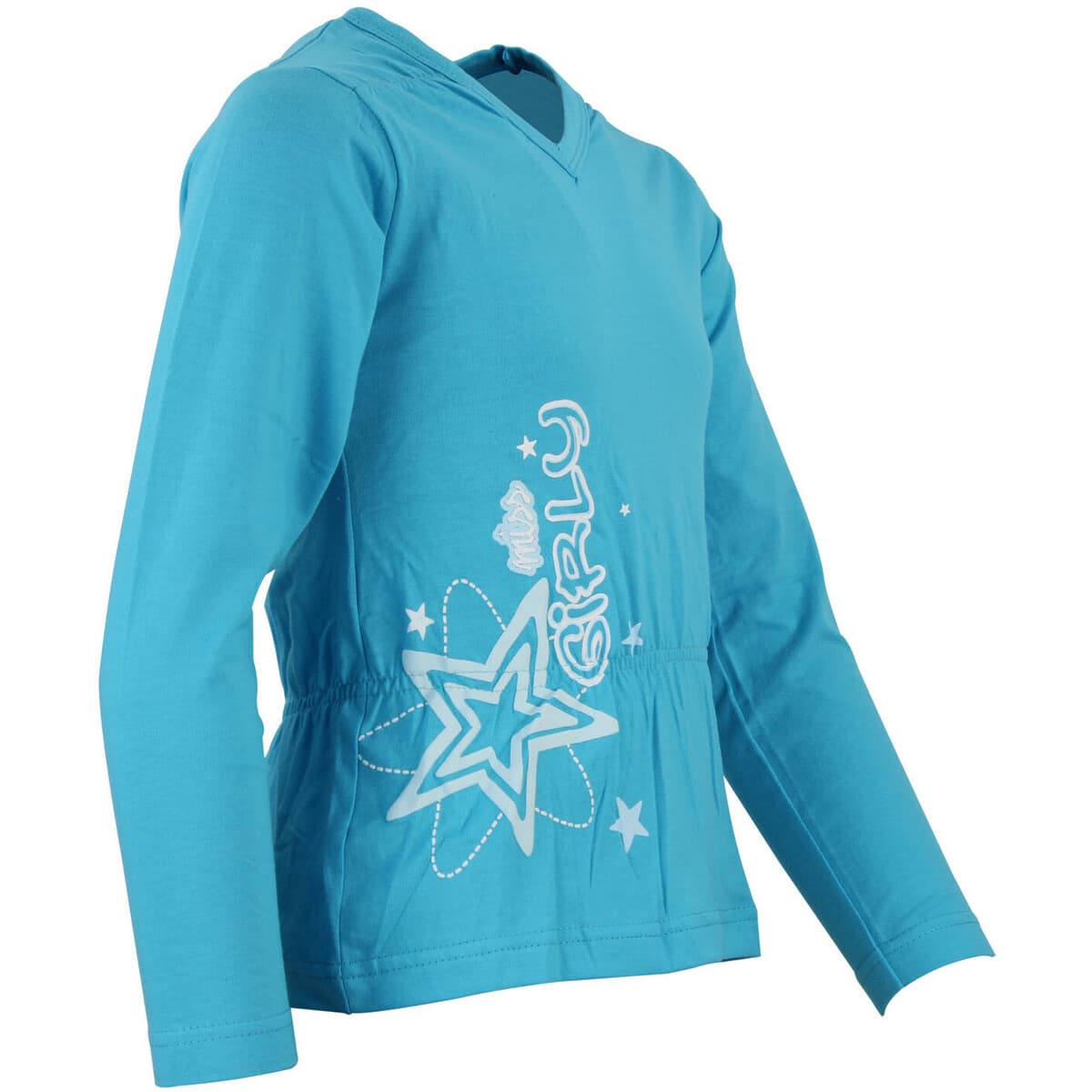 Girls' T-Shirts Miss Girly Blue