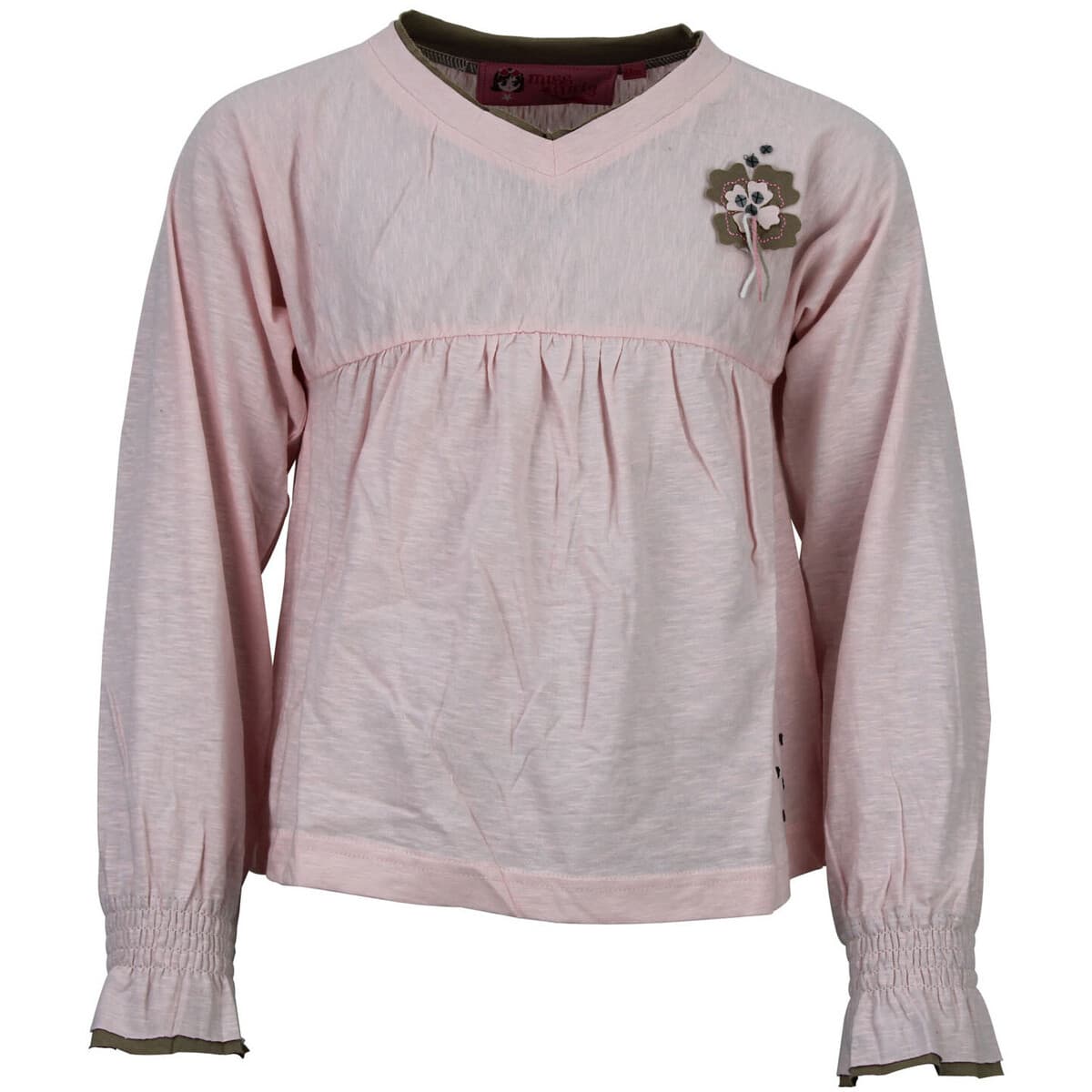 Girls' T-Shirts Miss Girly Beige