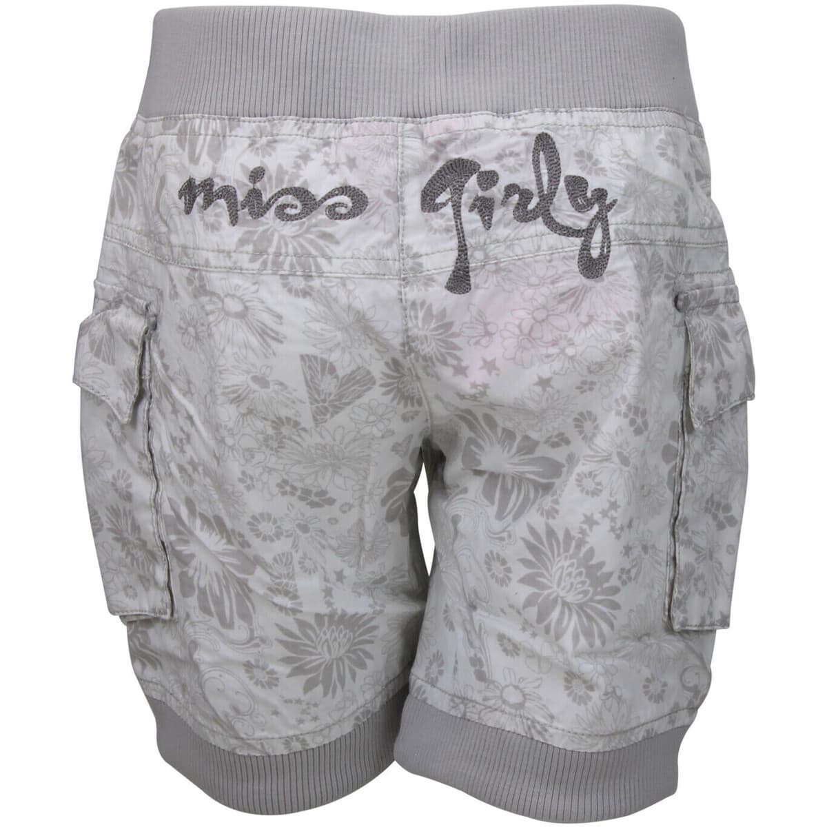 Girls' Shorts Miss Girly White