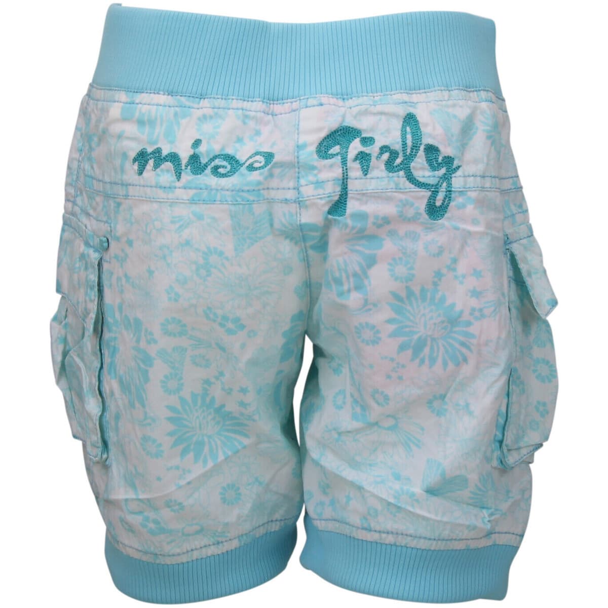 Girls' Shorts Miss Girly White