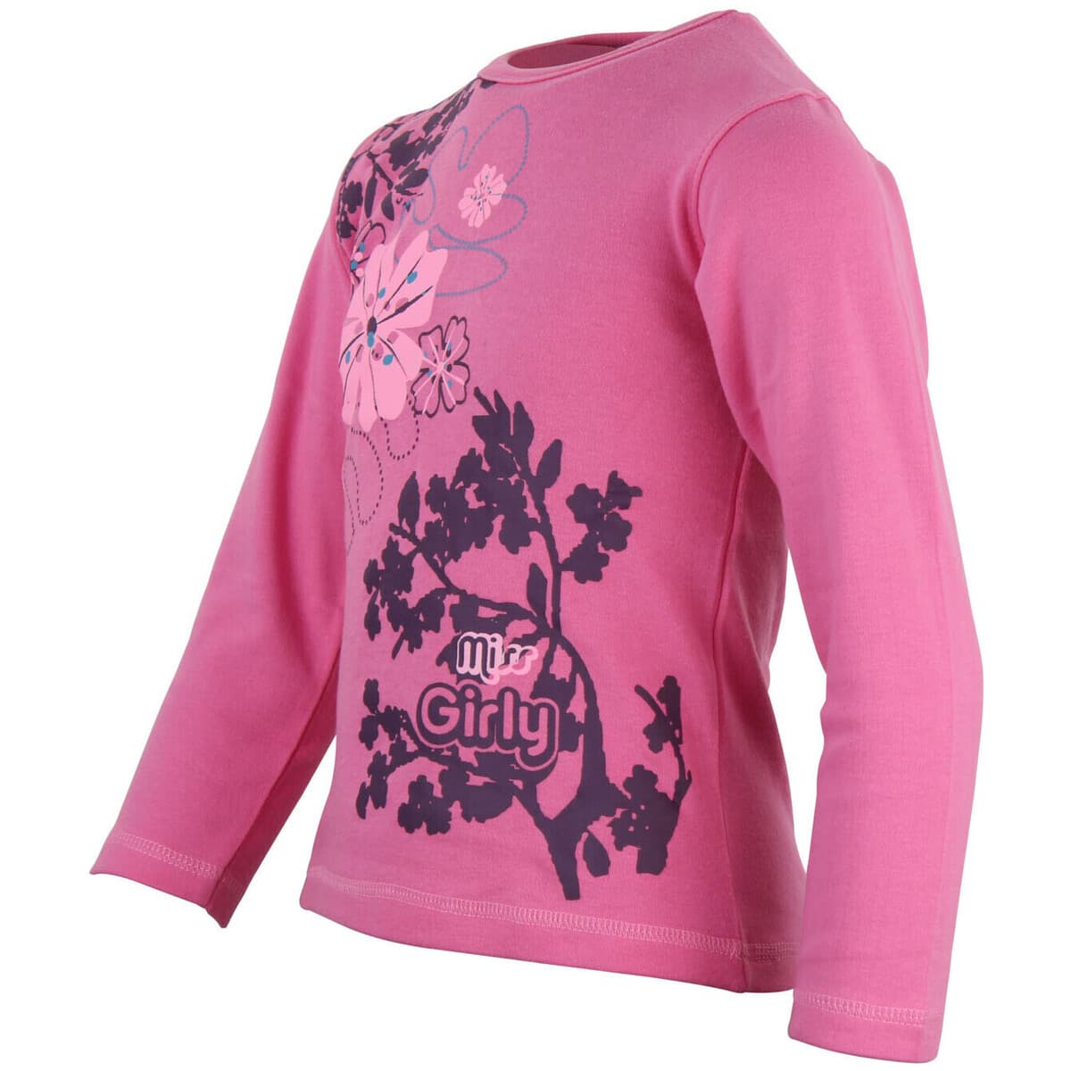 Girls' T-Shirts Miss Girly Pink