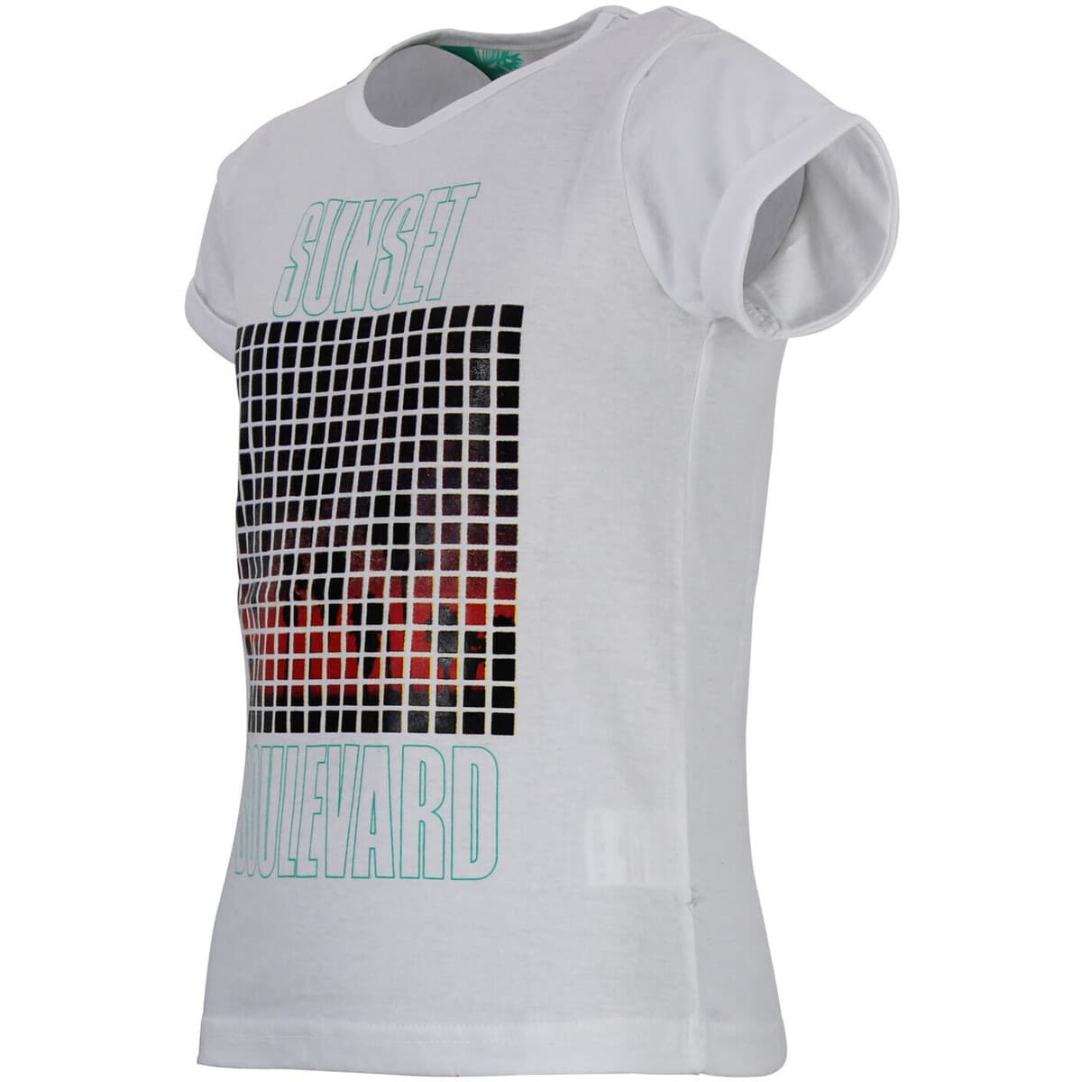 Girls' T-Shirts Miss Girly White