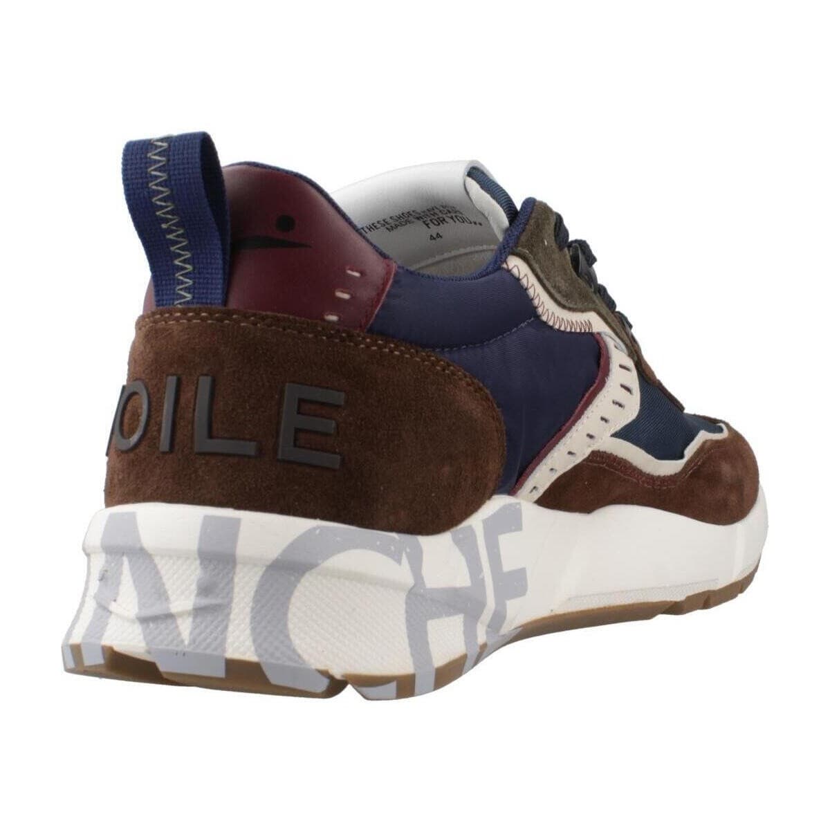 Men's Sneakers Voile Blanche Blue