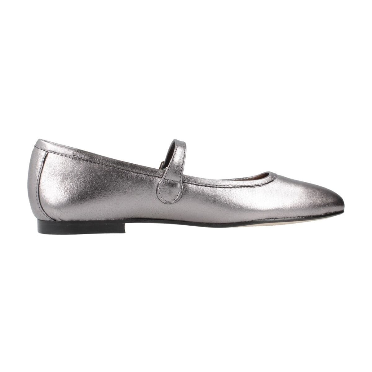 Women's Ballet Flats Yellow Silver