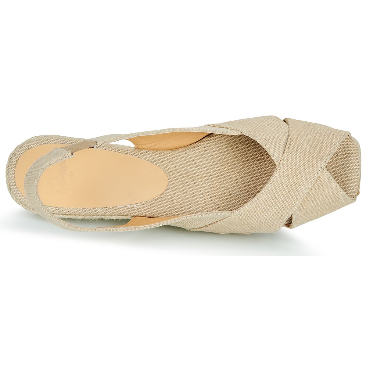 Women's Platforms Castaner Beige