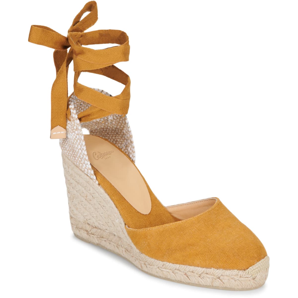 Women's Espadrilles Castaner Yellow