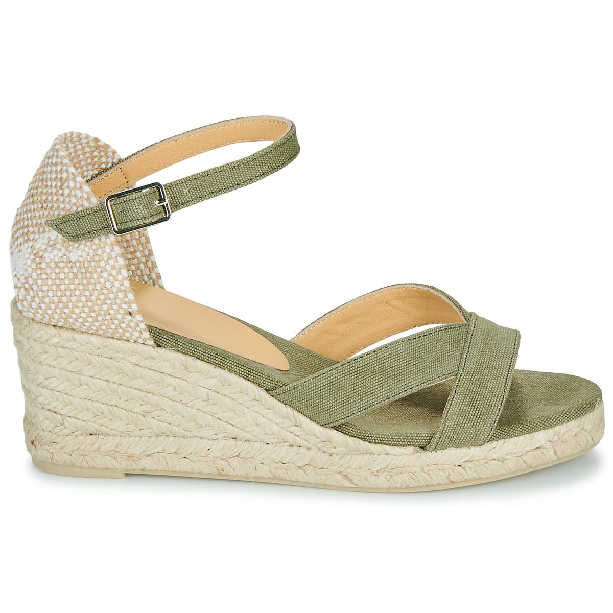 Women's Platforms Castaner Green