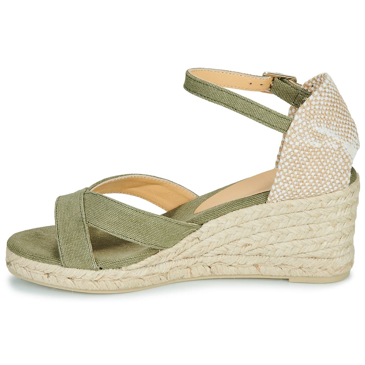 Women's Platforms Castaner Green