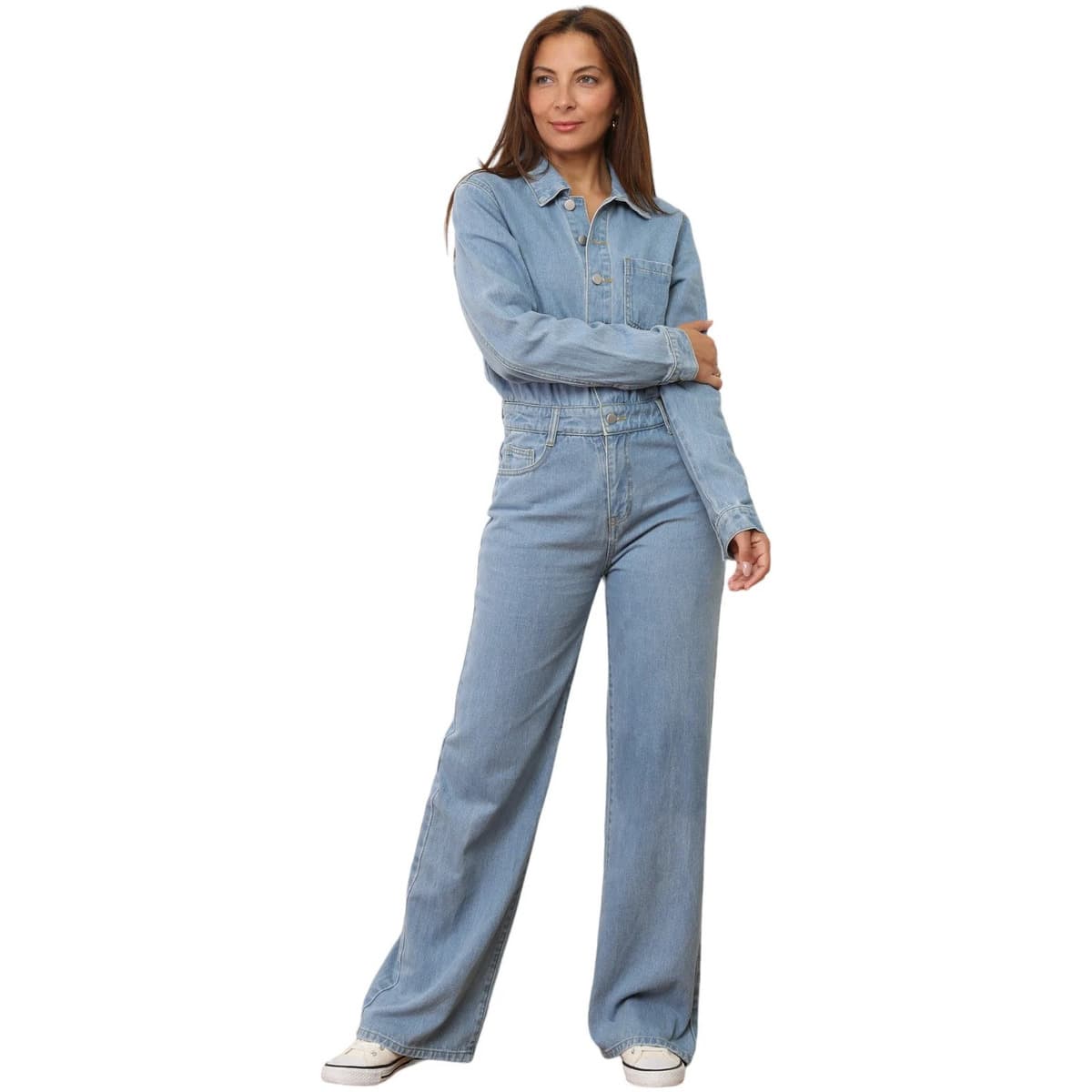 Women's Jumpsuits La Modeuse Blue
