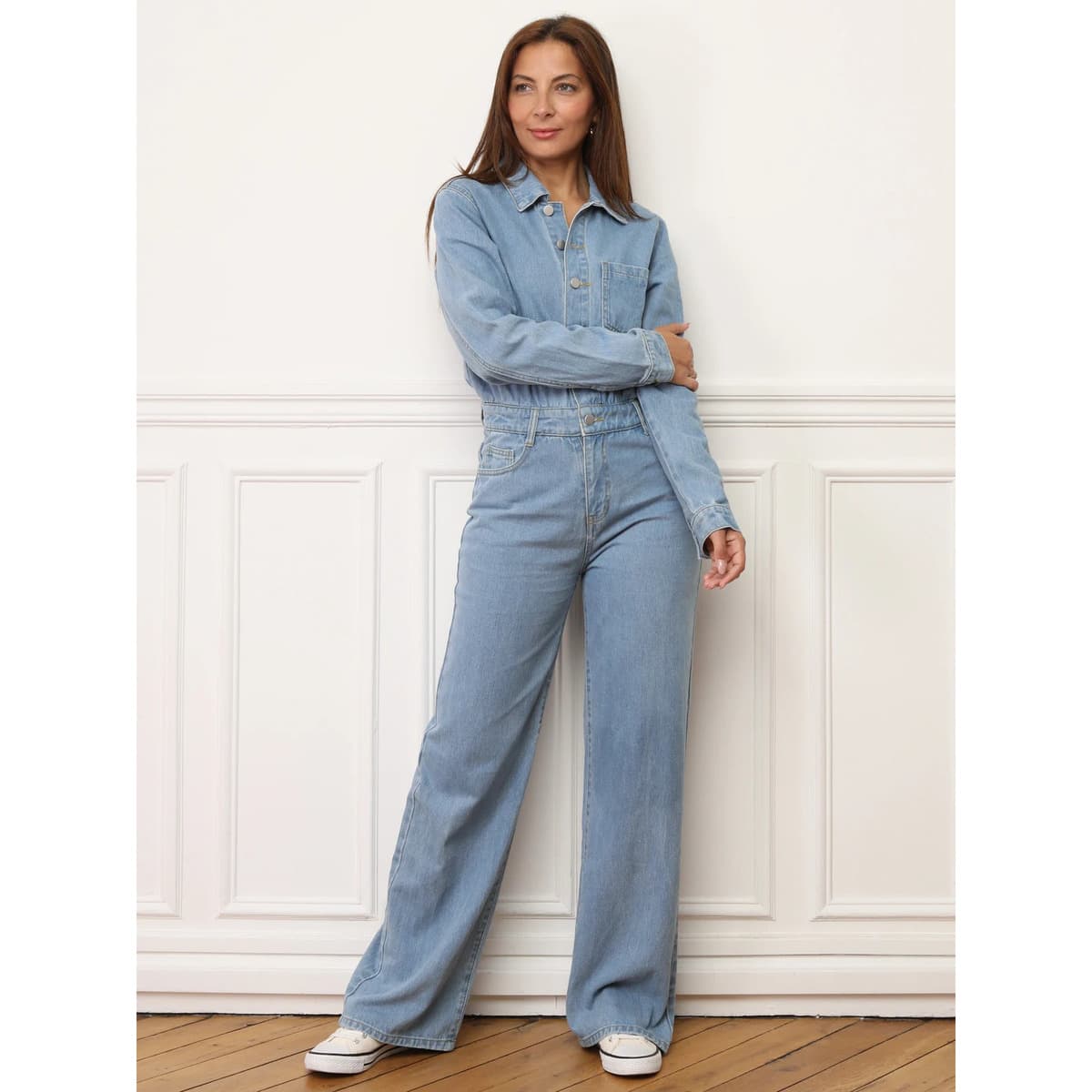 Women's Jumpsuits La Modeuse Blue