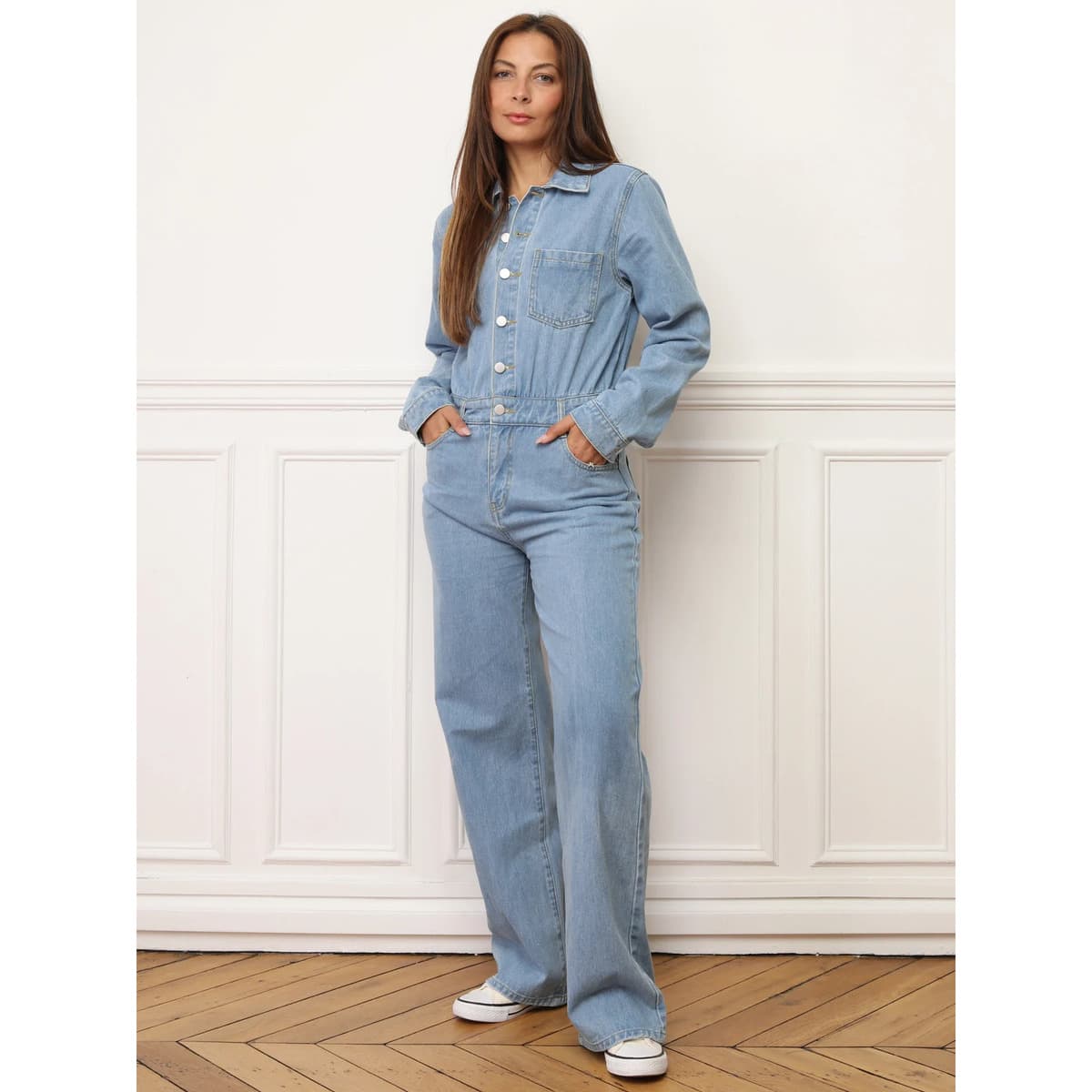 Women's Jumpsuits La Modeuse Blue