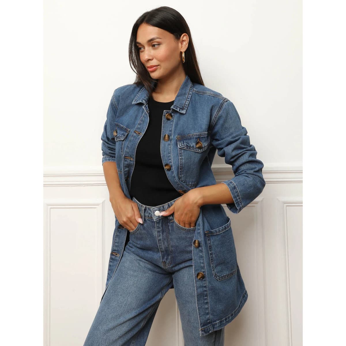 Women's Blazers La Modeuse Blue