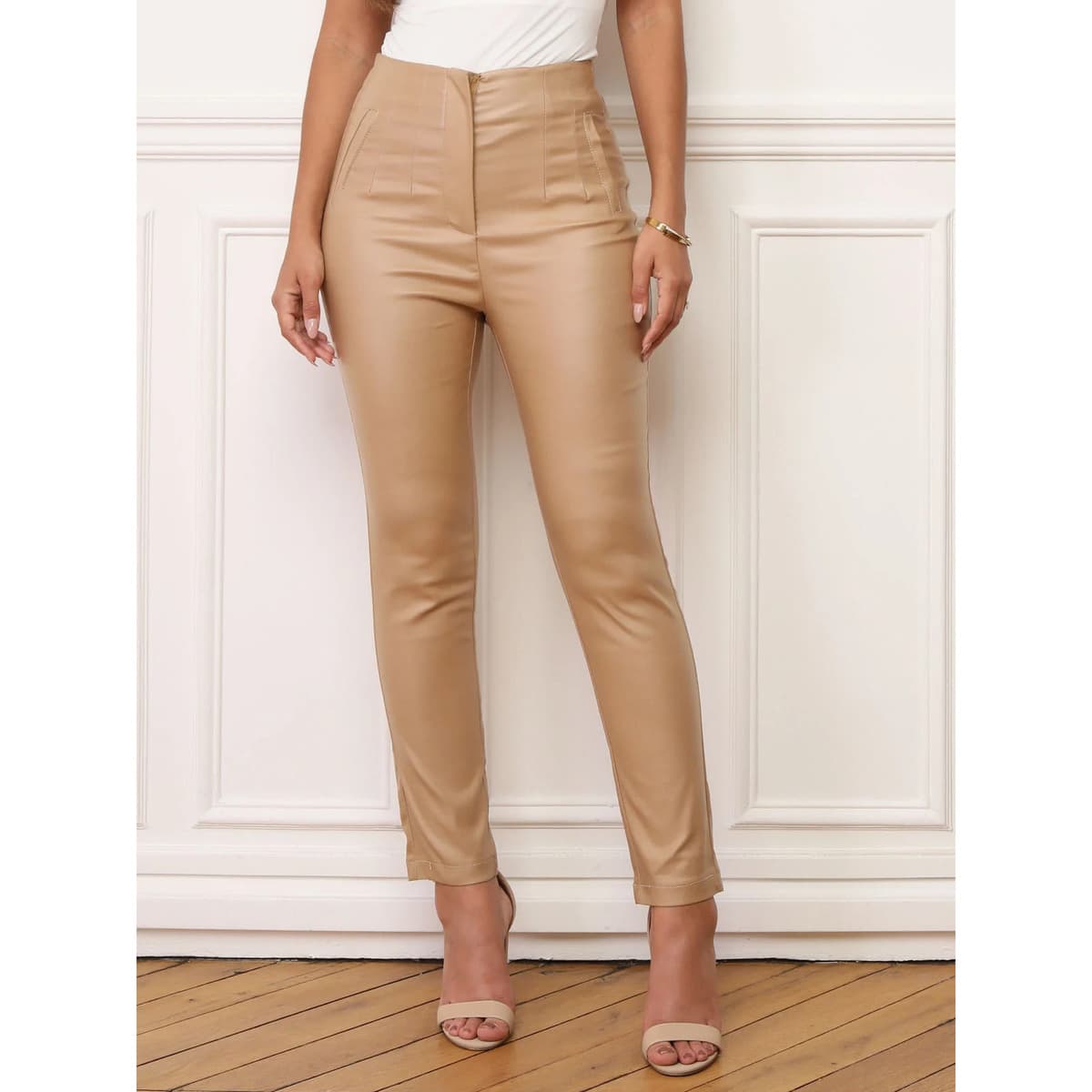 Women's Pants La Modeuse Beige