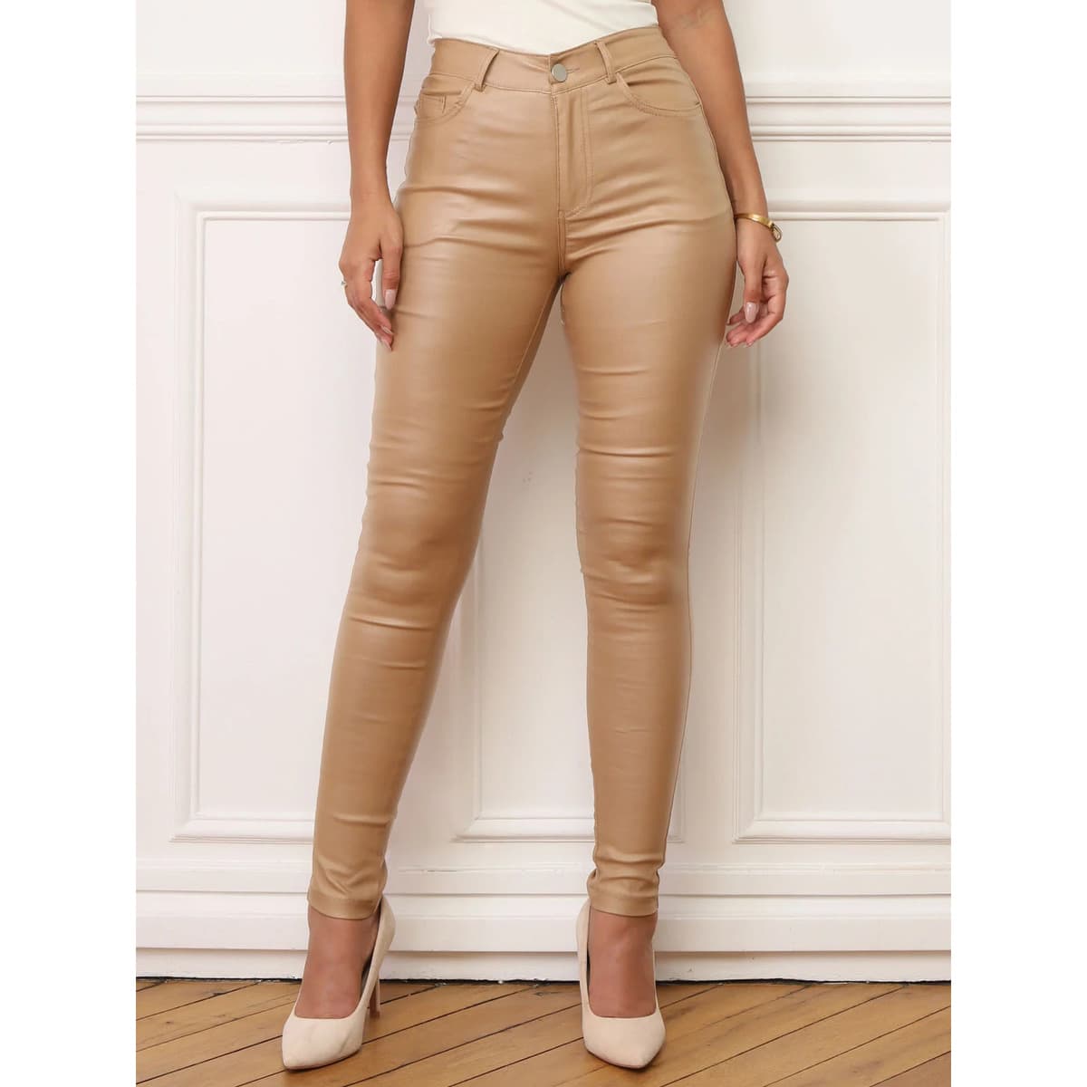 Women's Pants La Modeuse Beige