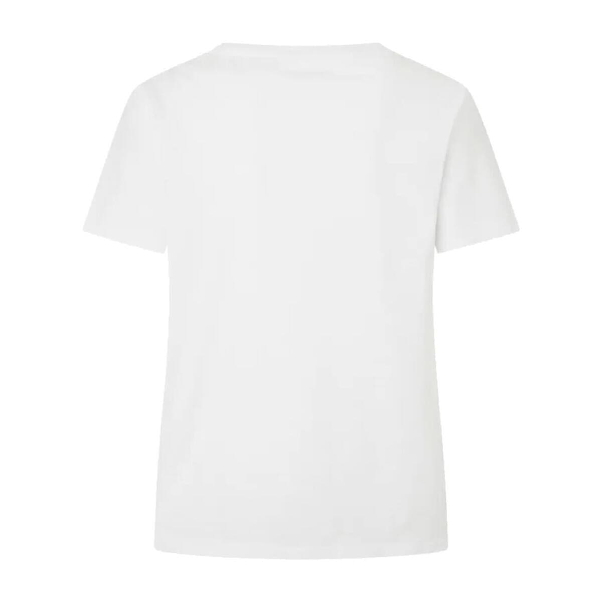 Women's T-Shirts Pepe Jeans White
