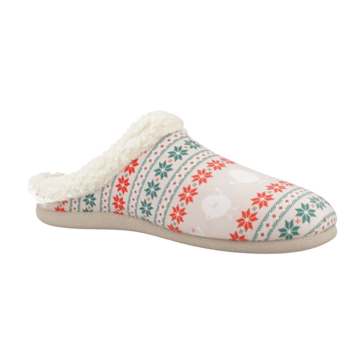 Women's House Slippers Hot Potatoes White