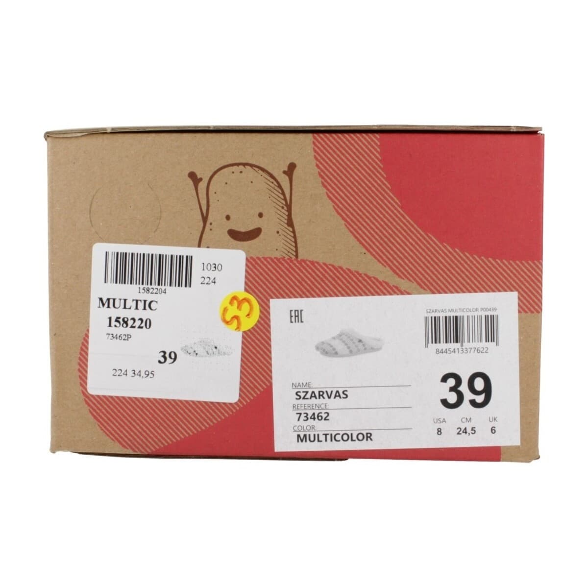 Women's House Slippers Hot Potatoes White