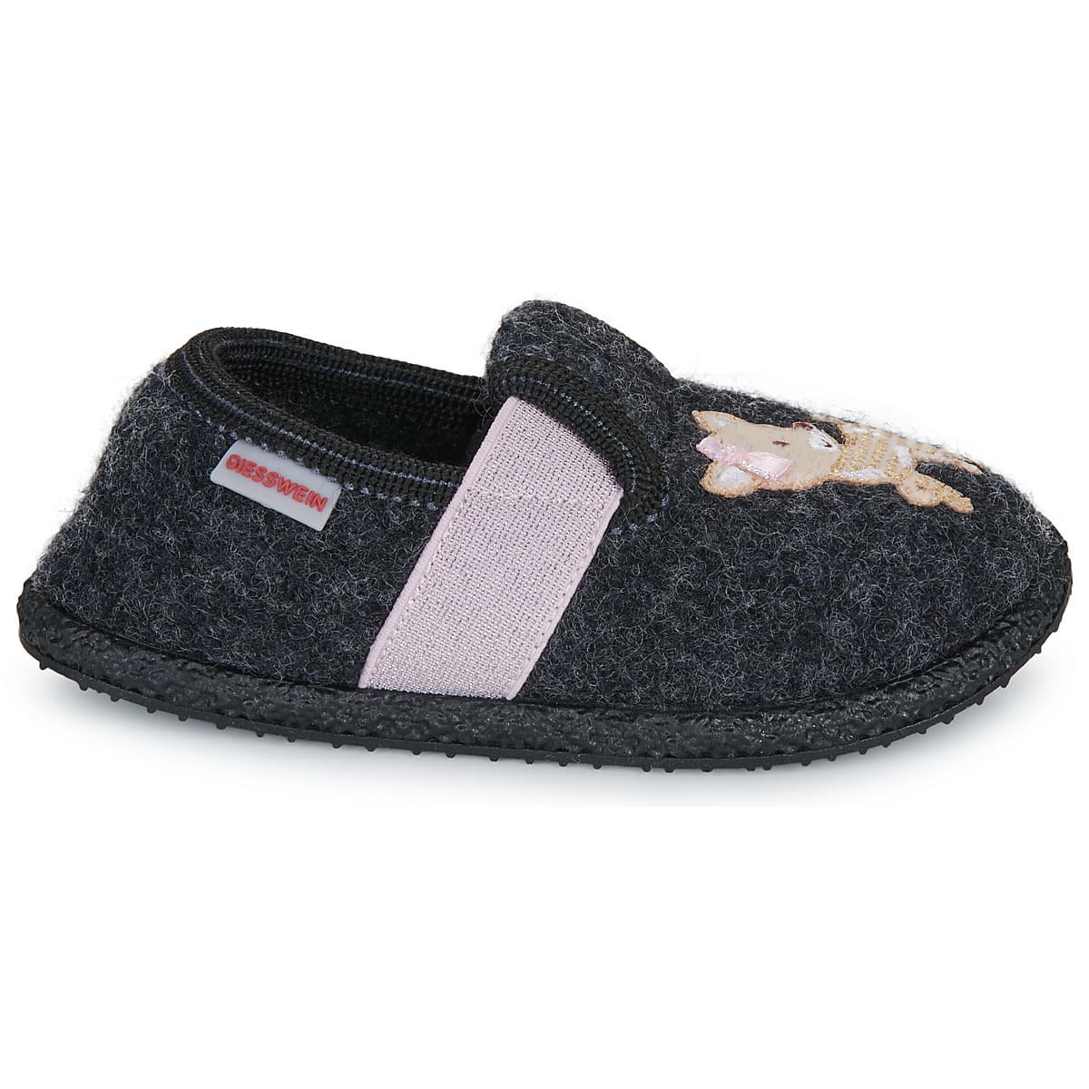 Girls' House Slippers Giesswein Gray
