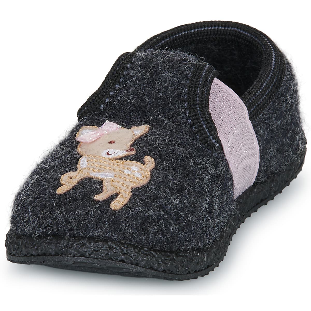 Girls' House Slippers Giesswein Gray