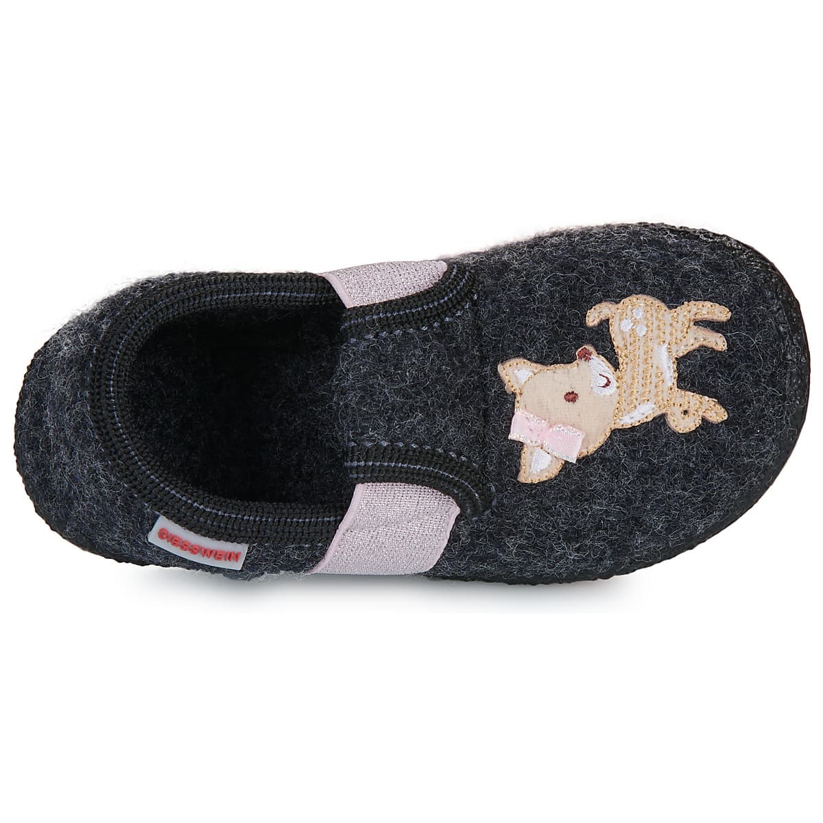 Girls' House Slippers Giesswein Gray