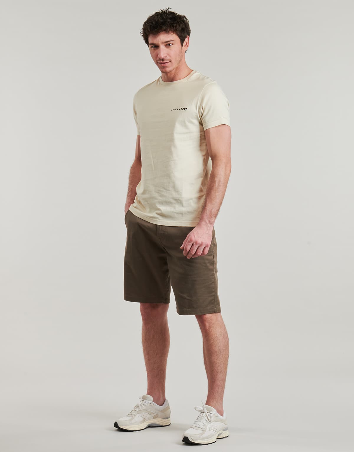 Men's T-Shirts Lyle & Scott Beige