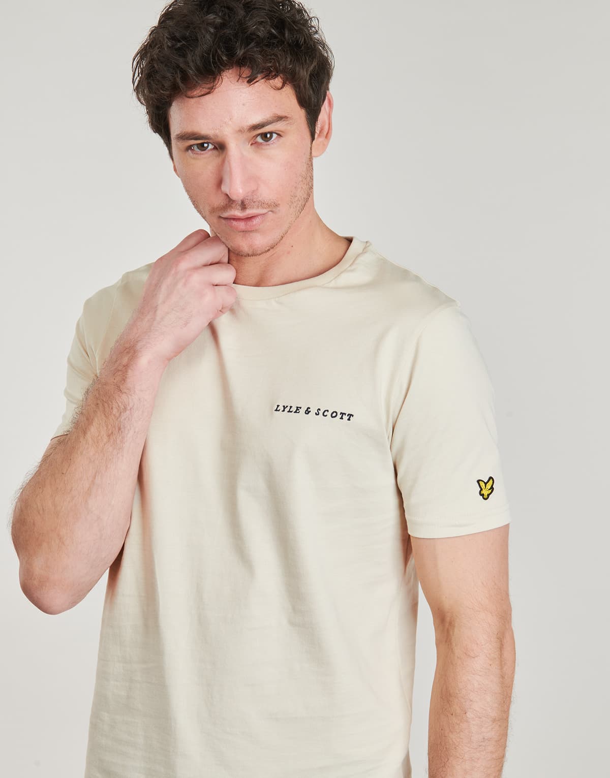Men's T-Shirts Lyle & Scott Beige