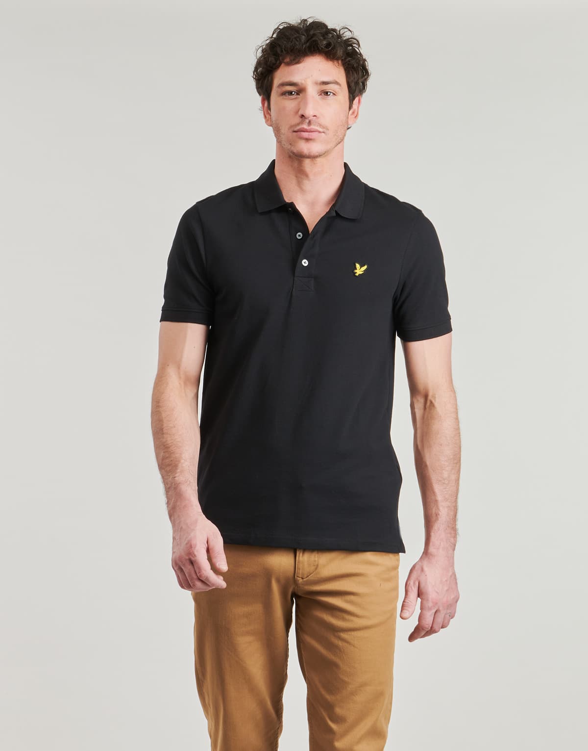 Men's Polo Shirts Lyle & Scott Black