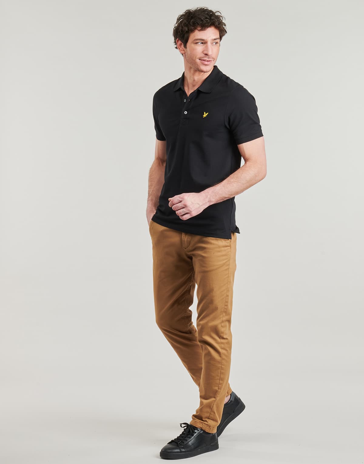 Men's Polo Shirts Lyle & Scott Black