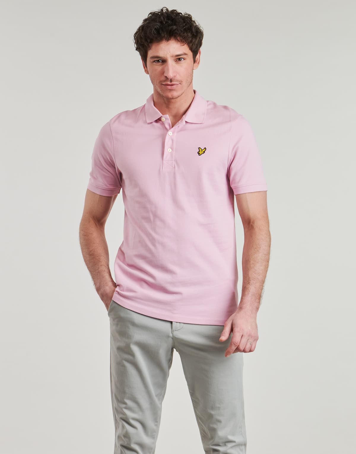 Men's Polo Shirts Lyle & Scott Pink