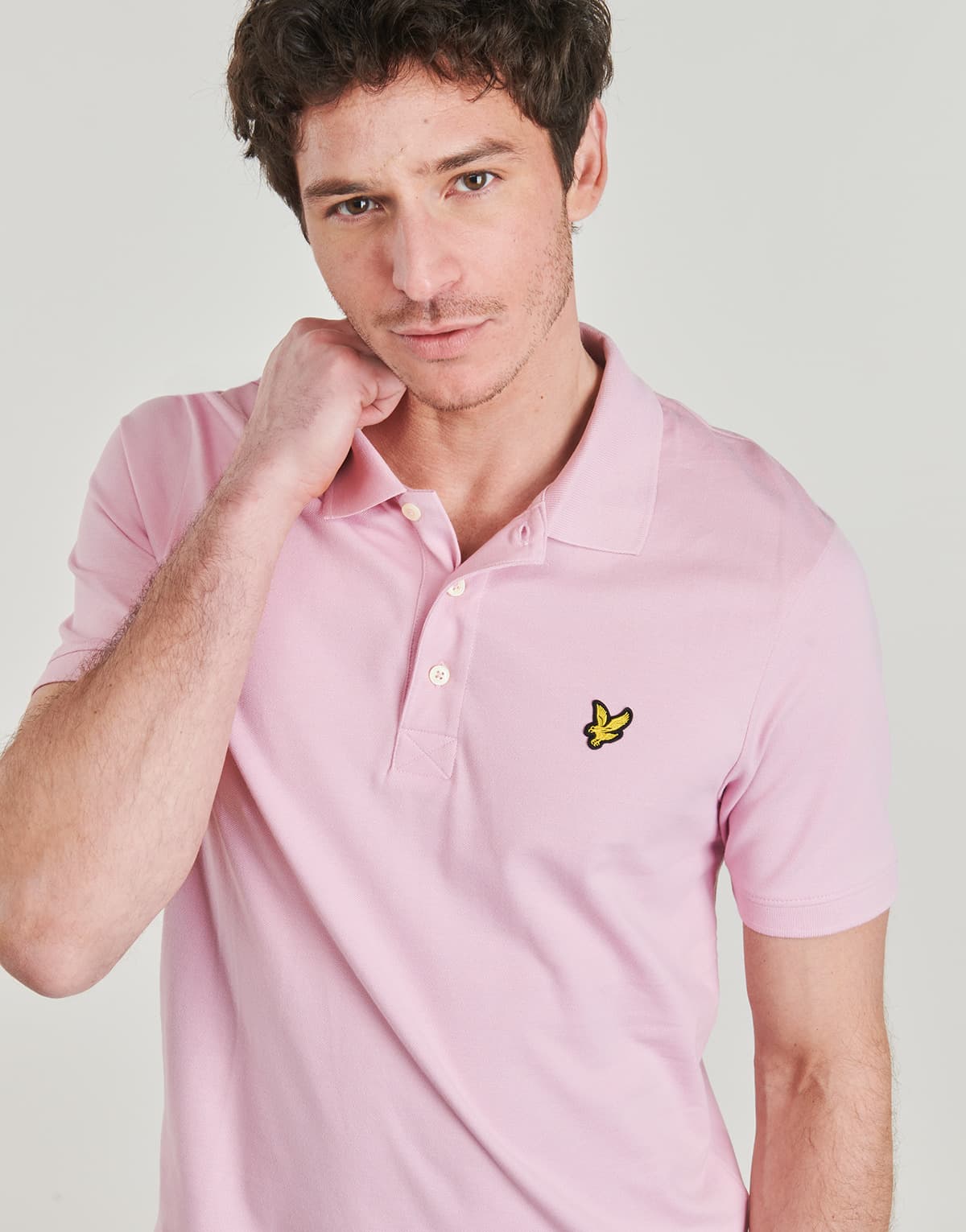 Men's Polo Shirts Lyle & Scott Pink