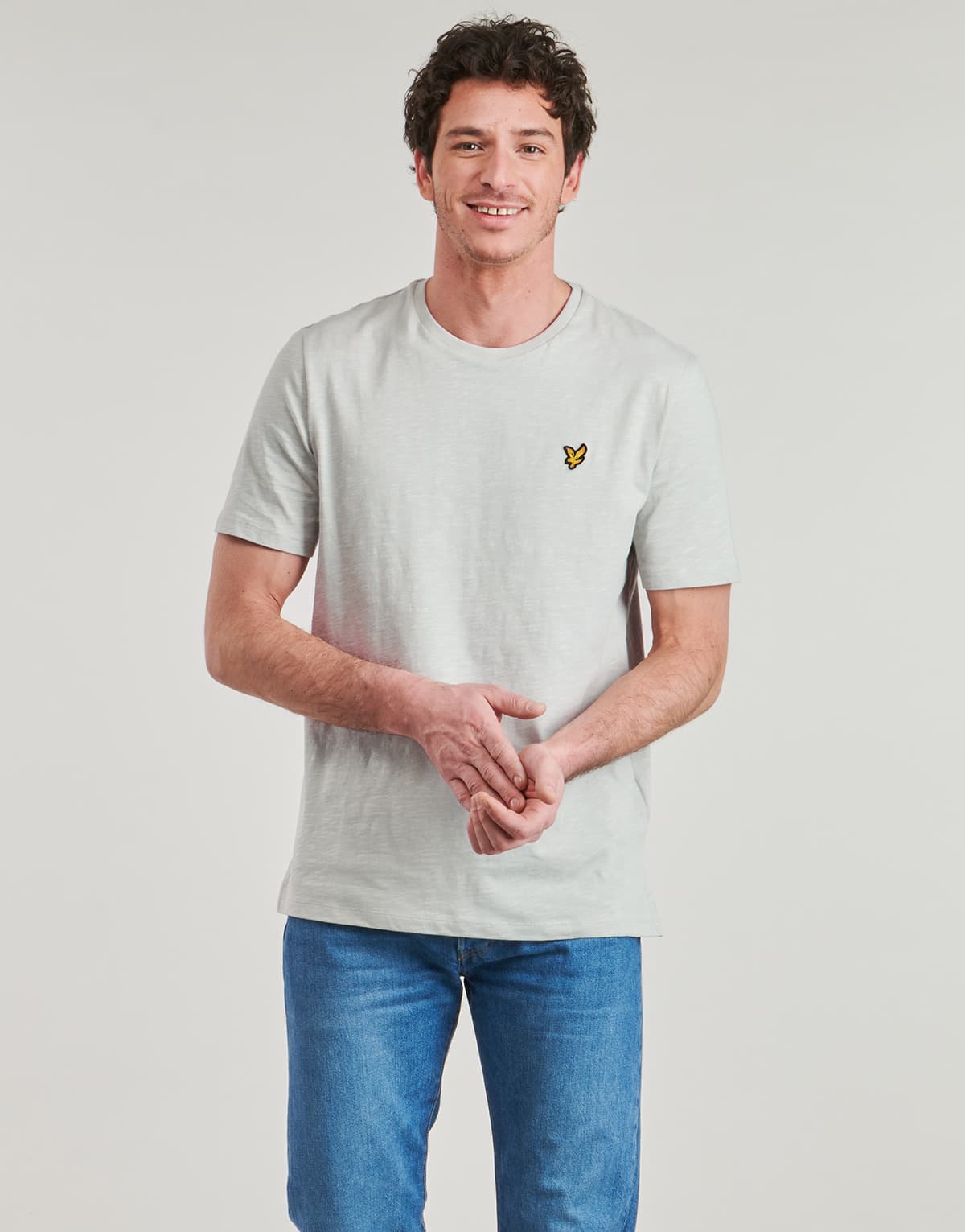 Men's T-Shirts Lyle & Scott Gray