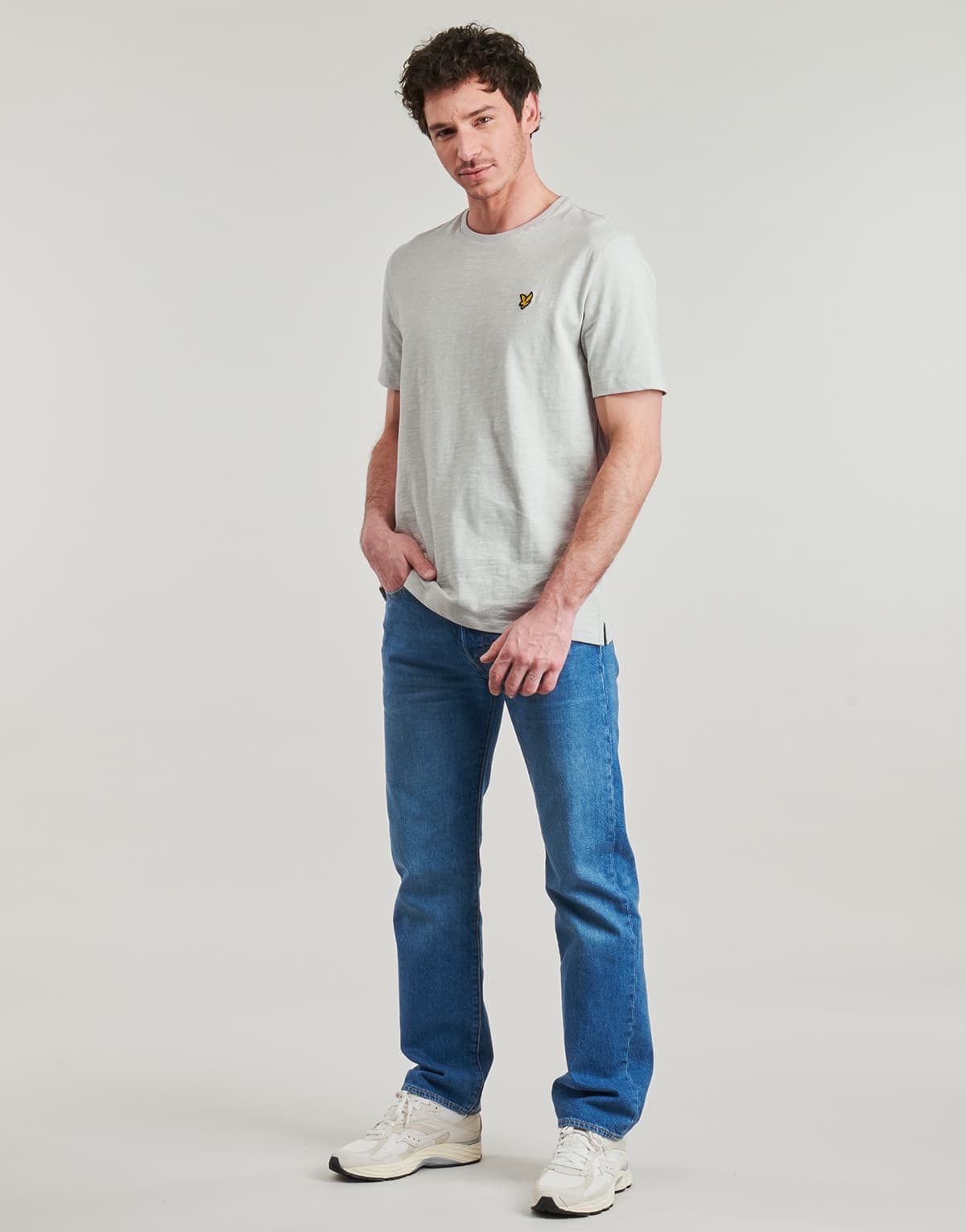 Men's T-Shirts Lyle & Scott Gray