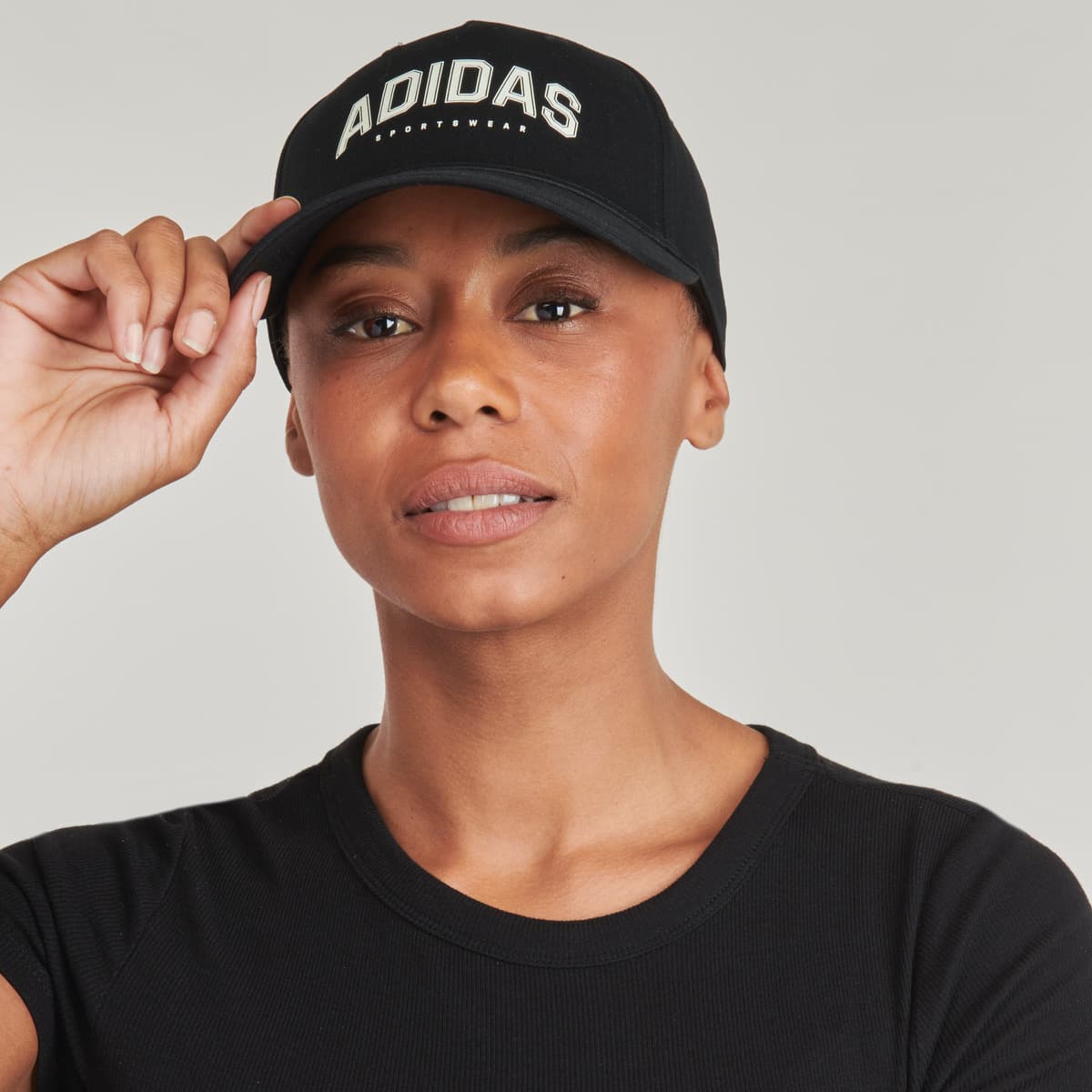 Women's Caps adidas Black