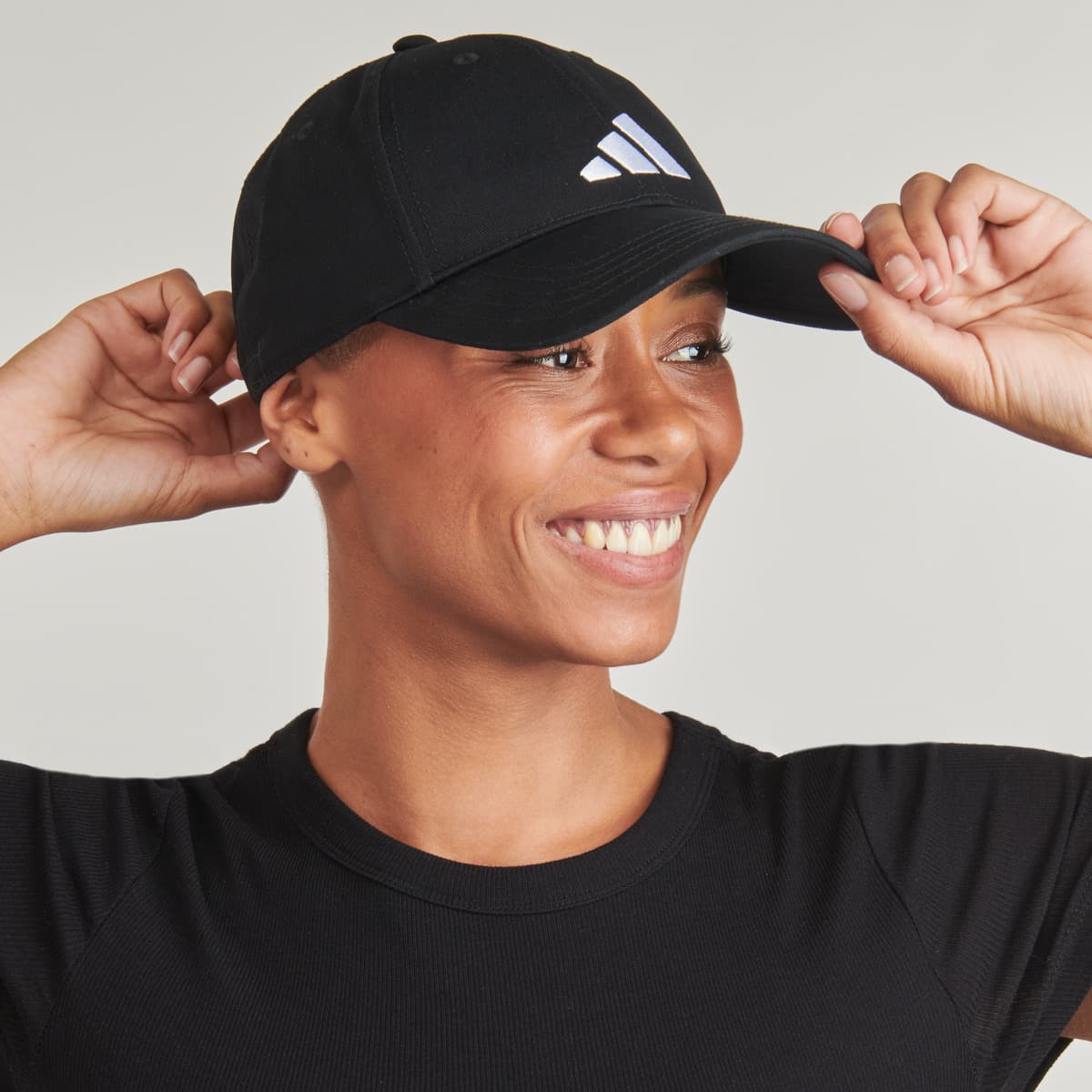 Women's Caps adidas Black