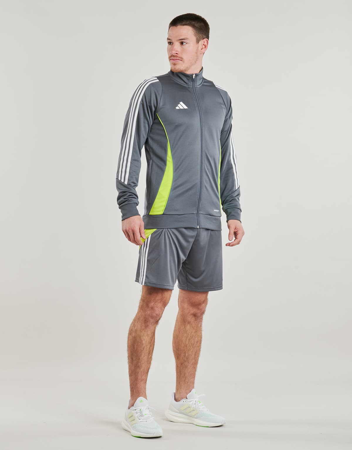 Men's Cardigans adidas Gray