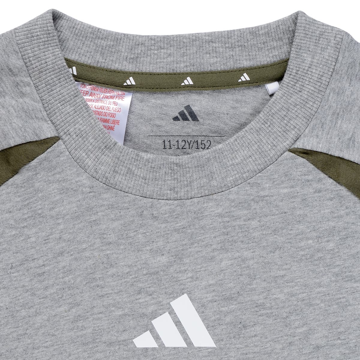 Boys' T-Shirts adidas Gray