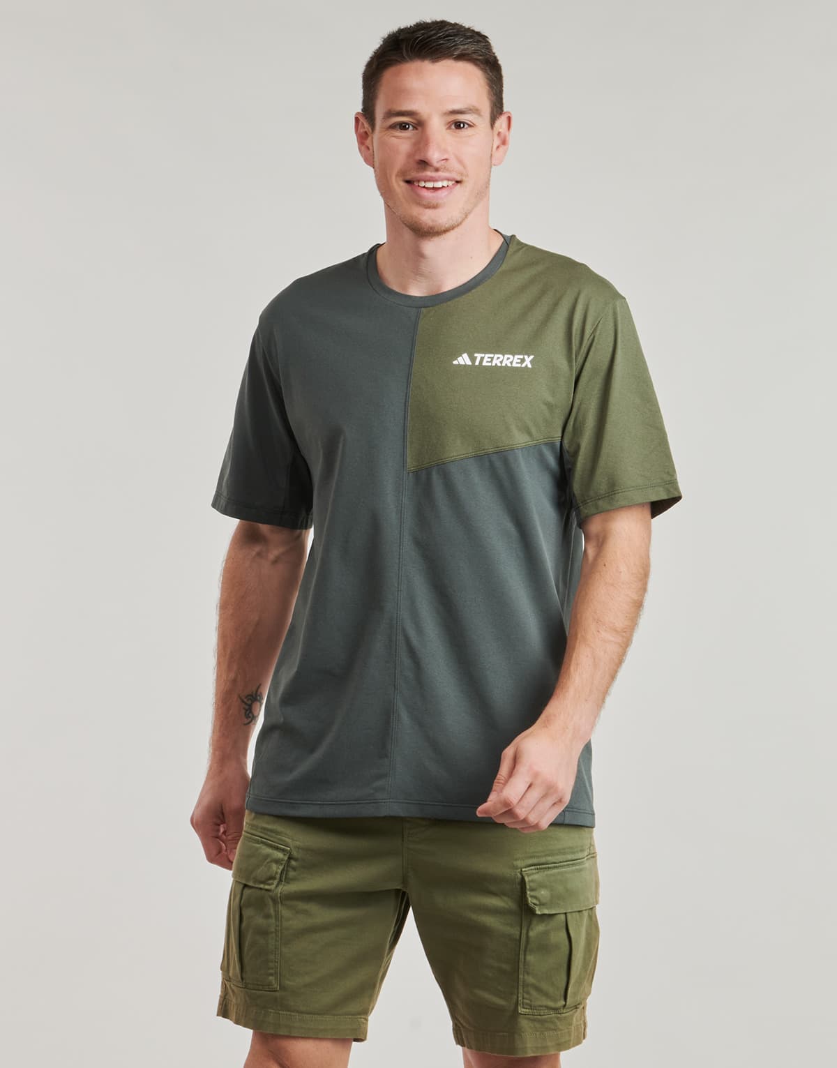 Men's T-Shirts adidas Gray