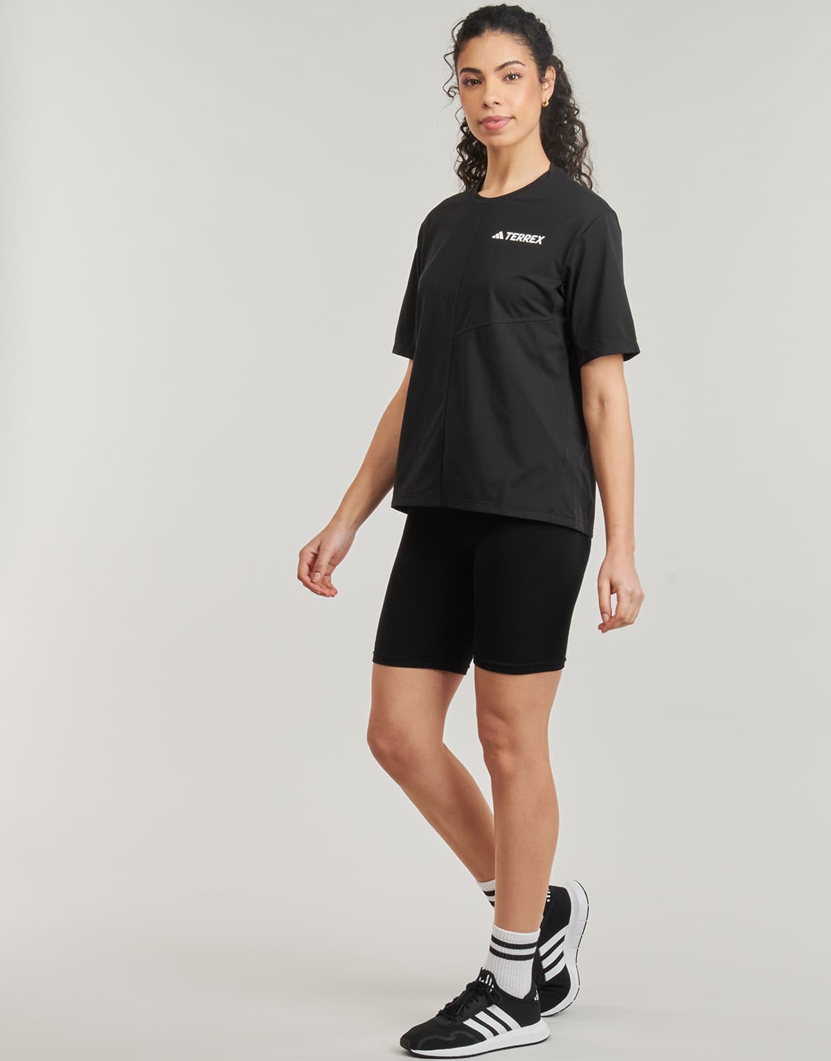 Women's T-Shirts adidas Black
