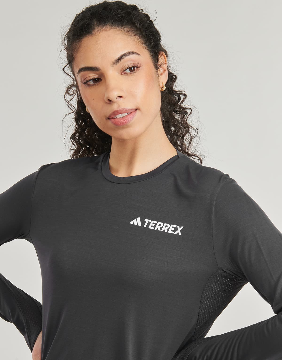 Women's T-Shirts adidas Gray