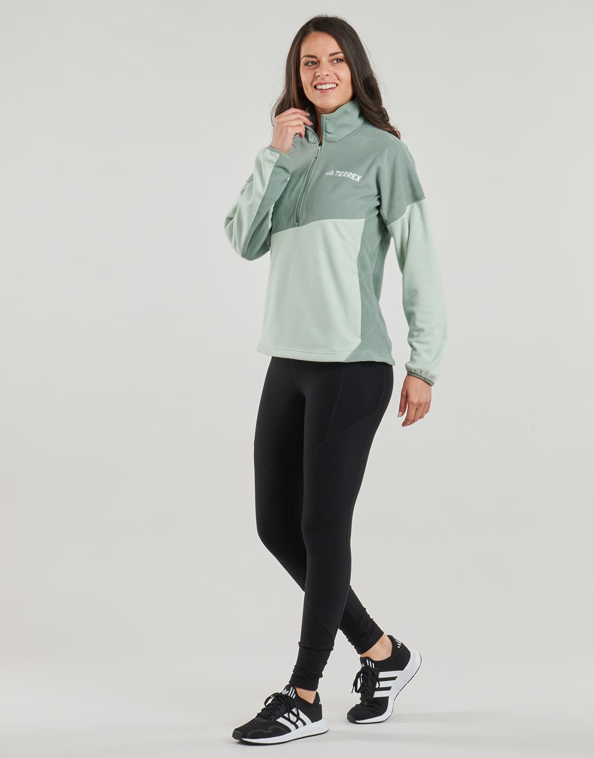 Women's Sweatshirts adidas Green